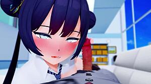 Kisaki's Handjob Sparks Wild Anime Tension