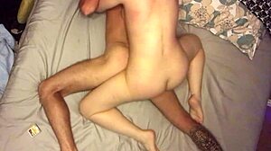 Step-sister with a big ass and great body, ass shaking and bouncing in a hot scene
