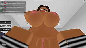 brunette amateur's first time sucking monster cock in doggystyle