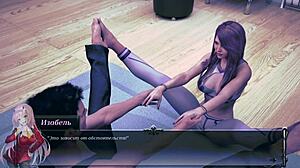 i do erotic yoga in the deluca family game