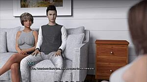 Porn game with anime-style visuals about heart problems