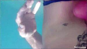 Public Ocean and Mountain Sex with Monster Cock and Tiny Pussy