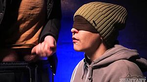 xsanyany's stepbrother uses her mouth for cock and cum. angry but happy.