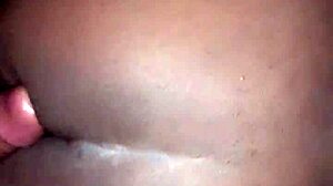 Man, my ebony stepmom craves my bbc in her fat ass