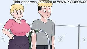 Chore Day 2 Animated Sex with Step Mom
