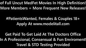 freshman donna leigh's hitachi wand orgasm by nurses