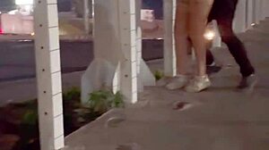 I watch this couple fuck passionately on the public bridge