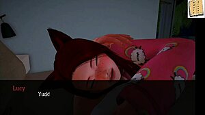 Sexy Lesbian Sluts Use Pink Dildo Boldly