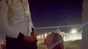 I watch this couple fuck passionately on the public bridge