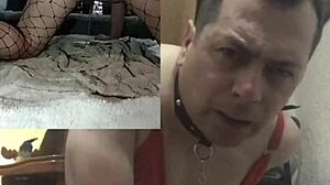 Using Two Thick Dildos On Two Cameras