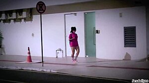 Devilish Babe Caught by Stranger for Intense Anal Pounding Session