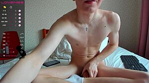 Watching Skinny Young Guy Cum Hard