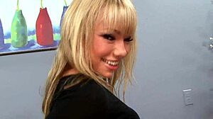 Beautiful Blonde Girl in Heels Receives Pleasurable Fingering