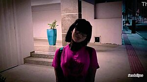 Devilish Babe Caught by Stranger for Intense Anal Pounding Session