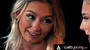 naughty stepsisters explore toys in this compilation with strap-on vibrator spanking fingering and more