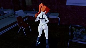 Itsuka kendo squirting masturbation - 3d hentai with big tits