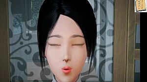 Sexy Lesbian Sluts Use Pink Dildo Boldly