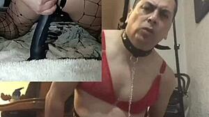 Using Two Thick Dildos On Two Cameras