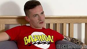 Twink Daniel Scott Boldly Masturbates for Cumshot Interview