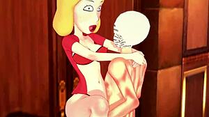 Charley Chase's Natural Tits Bounce During Doggystyle Fuck