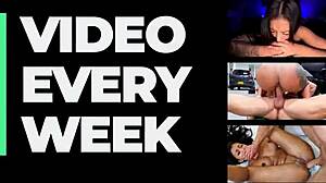 Stepbrother Shoots Huge Cum On Mariana Martix!