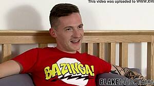 Twink Daniel Scott Boldly Masturbates for Cumshot Interview