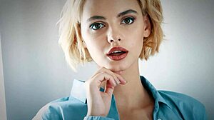 Cassie del Isla's public thong scene in the fitting room