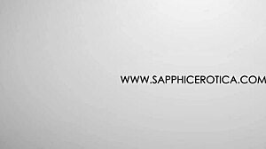 Spirited sweeties share a sensual moment in their lesbian scene by sapphix.