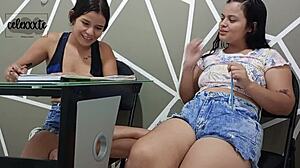 Latina Student Abby Fucks For Grades