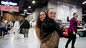 fucked big ass in parking lot at exxxotica