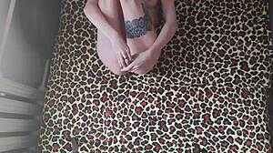 Slender Babe Masturbates With Sex Toys And Achieves Female Orgasm!