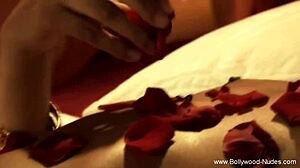 sexy indian babe teases with erotic belly dance