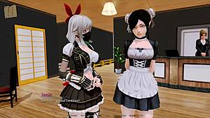 Play the role of a hotel guest and enjoy a harem with Animeecchi