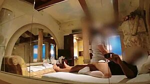 this woman has big tits and is feeling very hot