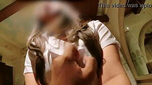 this woman has big tits and is feeling very hot