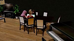 Visual novel walkthrough for Harem Hotel on PC