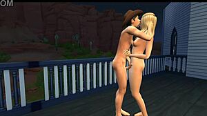 Hey, Ted and Meredith are having another steamy night together in this anime!