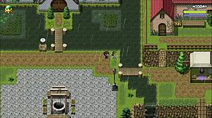 Hey, Lost Lagoon hentai game ep 3, she fell in water sans panties!