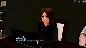 Visual novel walkthrough for Harem Hotel on PC