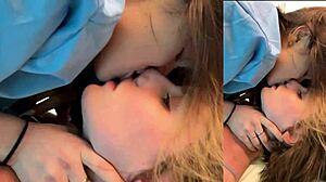 Birthday Surprise with Hot Kisses and Wet Pussy