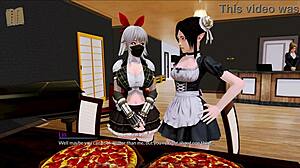 Play the role of a hotel guest and enjoy a harem with Animeecchi