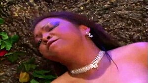 Dirty Asian In Stockings Takes White Hard Dick Standing Up