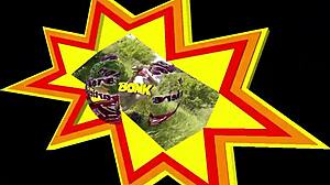 Big tits homemade brunette gets wet and wild outdoors