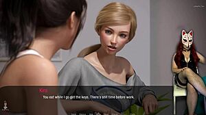 kate 28 in upskirt fetish roleplay as secretary.