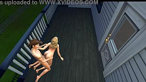 Hey, Ted and Meredith are having another steamy night together in this anime!