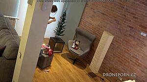 Nudist Christmas Tree Caught on Hidden Cam!