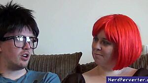 Black beauty strips and gives a blow job