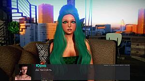 Deviant Anomalies gameplay part 29 with hardcore BDSM slave action.