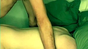 Does the straight blue collar dude score gay ass with monster cock at the party?