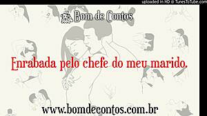 Wife gets anal from husband's boss